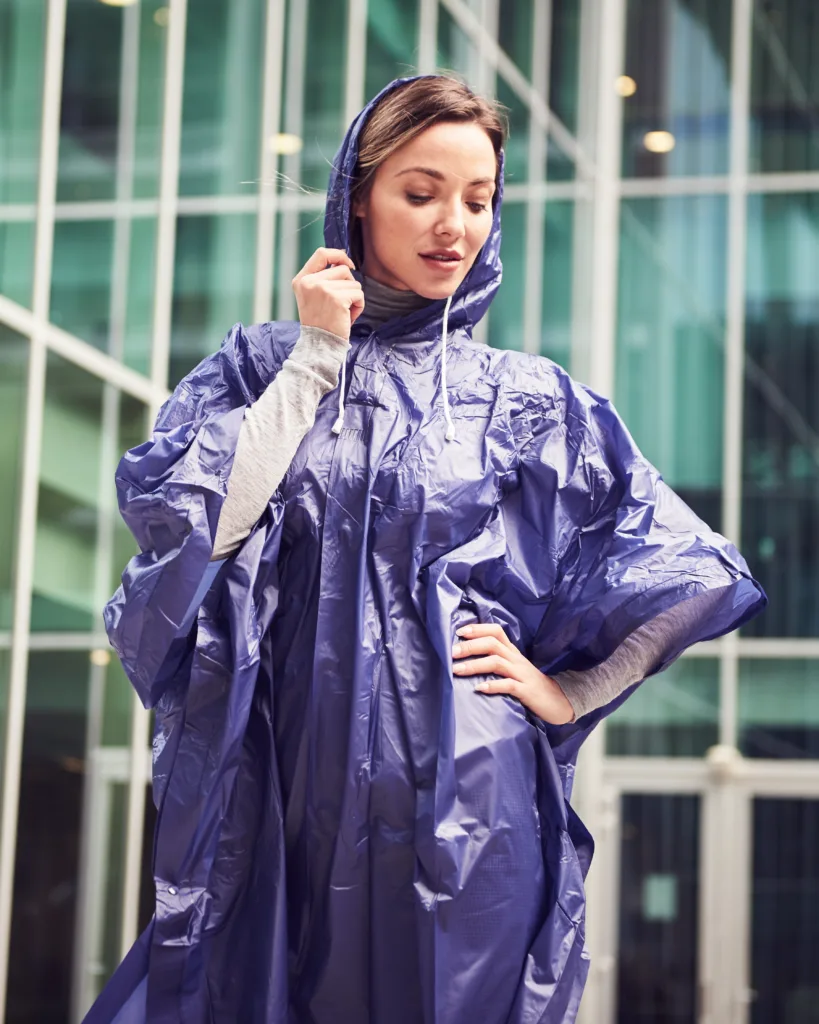 Genanvendeligt regnslag i på model