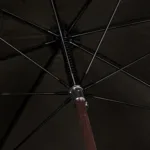 FALCONE XL golfparaply i sort - ribbe