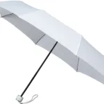 MINIMAX Taskeparaply med manuel åben funktion i hvid